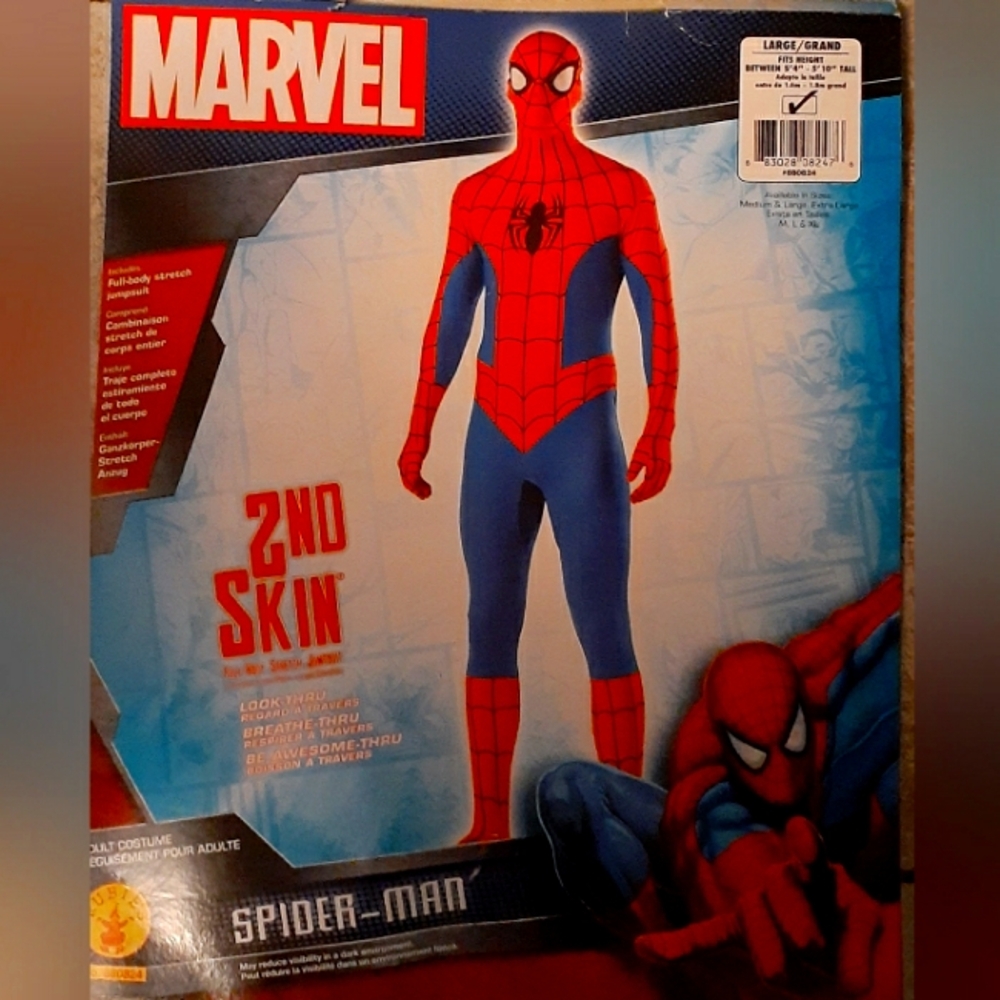 SPIDERMAN 2ND SKIN CUSTUME